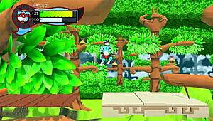 oh so hero endless cumshot with friend on beach