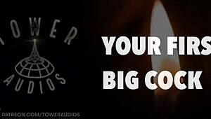 your first big cock erotic audio whispers dirty talk