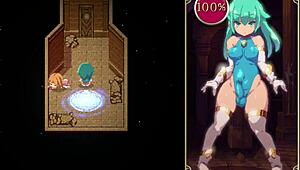 Mi Futa pierde control con mano y juguete coño en Mazmorra Mage Kanade Quest Redo Parte 2