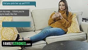 New Stepdaughter Joins Freaky Household for First Wild Threesome