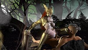 malenia rides wild on top in forest elden ring parody