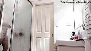 Wife's Hairy Pussy Gets Detailed Attention From Husband