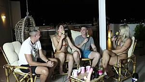 Hej Elo Cardone a Victor Mustang, jak jste se sešli venku při prvním setkání?