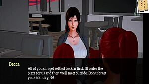 In my new family, xs girls and milf explore kinky hentai in 3d cartoon