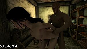 skyrim sexlab hpnpco solitude episode 1. anime-style adventure