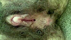 Close-Up Fingering Of My Hairy Slutty Pussy Hole