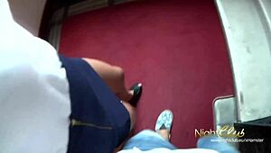 Hey, this sexy street girl loves money and gets slutty