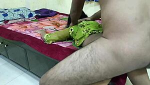 Desi girl watching sexy videos secretly, then step brother fucks her hard 😏