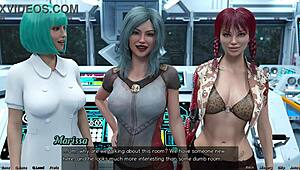 Hot Indian Milf Stranded in Space!