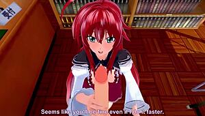 See-through Rias and Akeno in DxD NTR madness 2