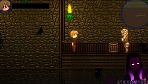 drain mansion no commentary - succubus dominates the hell out of me hentai sex game - part 3