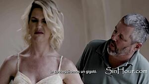 he whimpers watching wife turn him into cuck spanish subs