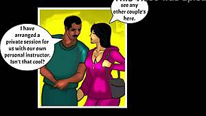 Savita Bhabhi Stars in Episode 30 Cartoon Action