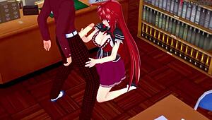 See-through Rias and Akeno in DxD NTR madness 2