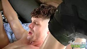 Trailertrashboys Hunky Devin Franco Gets Barebacked by Isaac X 😈