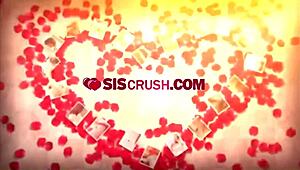 Horny Teen Babe Rips Clothes for Blowjob with Kinky Stud