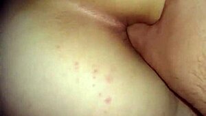 Married couple enjoys anal sex on their wedding day