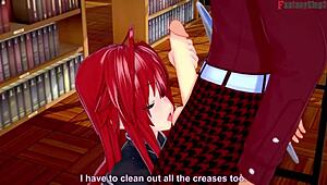 See-through Rias and Akeno in DxD NTR madness 2