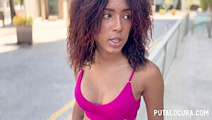 Beautiful Mulata Luna Blackx Rides Passionately