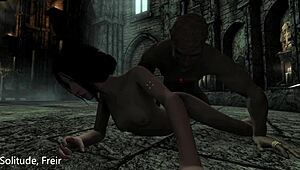 skyrim sexlab hpnpco solitude episode 1. anime-style adventure