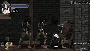 Noche de escenas R calientes en slums underground