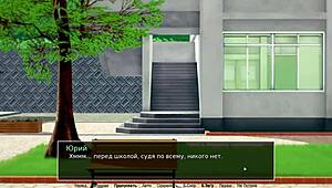 Redhead MOMMY LICKS and SWALLOWS CUM in Hentai Gameplay