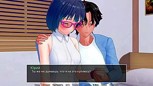 Redhead MOMMY LICKS and SWALLOWS CUM in Hentai Gameplay