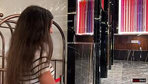 For money, yes - how russian girls spend time abroad.