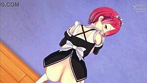 loving ram rides you romantically in re zero