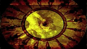 Vintage Erotic Anime Drawing from Retro Comic Collection