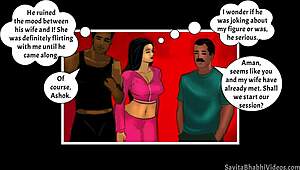 Savita Bhabhi Stars in Episode 30 Cartoon Action