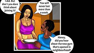 Savita Bhabhi Stars in Episode 30 Cartoon Action