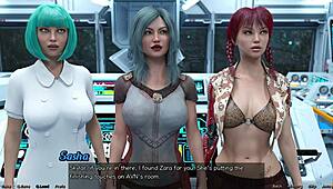 Hot Indian Milf Stranded in Space!