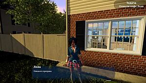 complete gameplay with sexy neighbor milf in rough hardcore