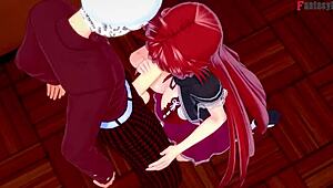 rias gremory and akeno asking me something in hs dxd ntr madness 2