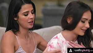 Hottest Kylie Rocket Compilation Slamming Hard with Coco Lovelock and Lily Larimar