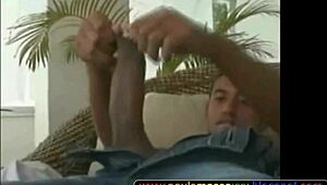 Young Stud Shows Huge 25cm Cock