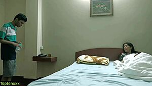 Hey, check out this hot Indian girl banging a teen boy in viral roleplay with fingering and raw sex.