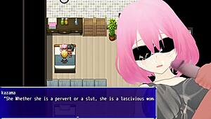 In this hentai, the old man embraces his wife's lust through cuckold play, watching her get fingered and give blowjobs