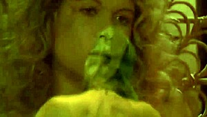 beautiful mia panther shines in erotic retro scene with classic stockings charm