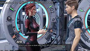 Stranded in Space 95 - I Felt So Close Holding Hands with Asian Scientist Milf