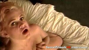 Hot blonde gets rough and tumble sex in this video