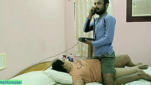 bengali husband shares his hotwife with friend in emotional threesome