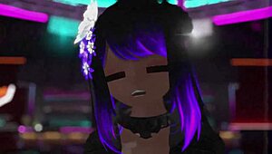 vrchat pole dancing in virtual world