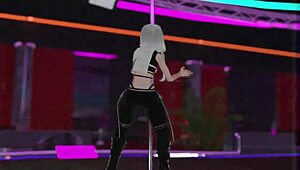 The best pole dancing in VR on VrChat