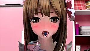 Hentai Milf Masturbates In Outdoor Kitchen Fantasy