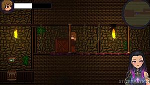 drain mansion no commentary - succubus dominates the hell out of me hentai sex game - part 3