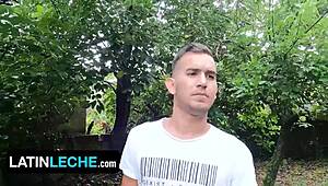 Latin Leche - Horny Latin Gay Surrenders to Desire. He Hooks Up with His Twink Buddy for Raw Action.