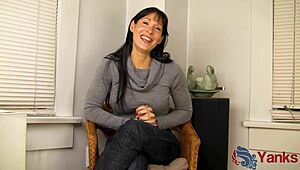 Fit sky Angela James humper disken til ville orgasmer