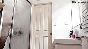 Wife's Hairy Pussy Gets Detailed Attention From Husband